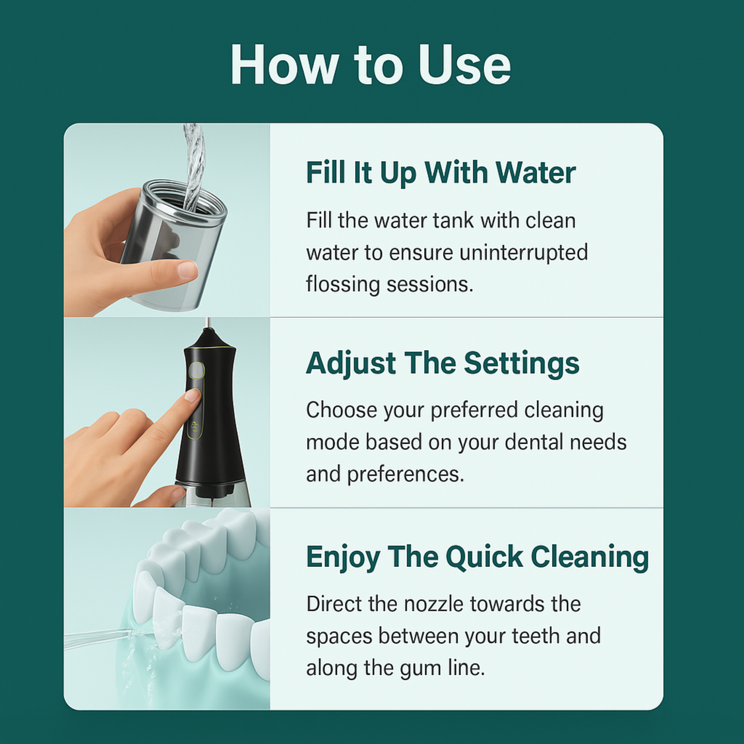 PuroPulse Water Flosser